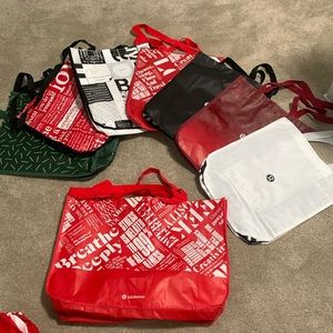 8 Large Lululemon Bags